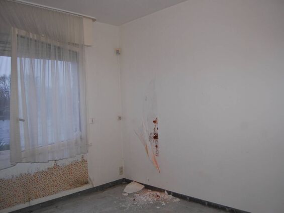 Intérieur maison médicale en travaux