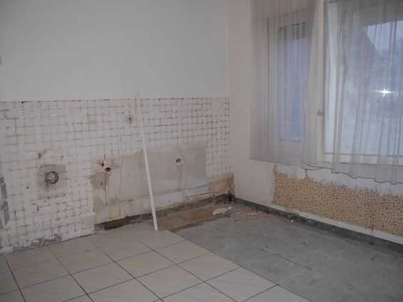 Intérieur de la maison médicale en travaux