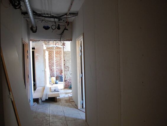 Avancement des travaux début mars