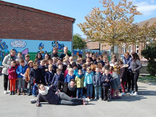 Photo des enfants participant aux centre de loisirs d'octobre 2019