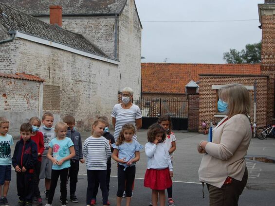 La classe de Madame Bantegnie, GS et CP