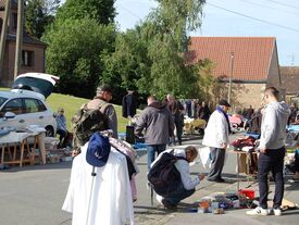 Brocante 2019 . photo de la rue Joliot Curie